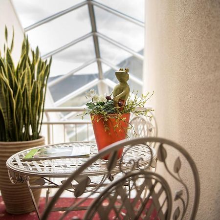 Akzent Hotel Hoehenblick Muehlhausen im Taele Bagian luar foto