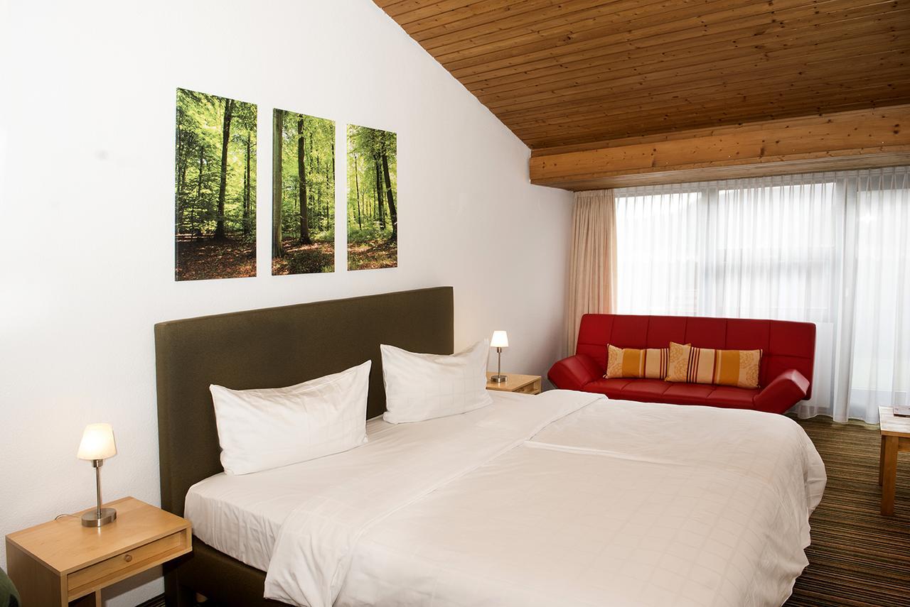 Akzent Hotel Hoehenblick Muehlhausen im Taele Bagian luar foto